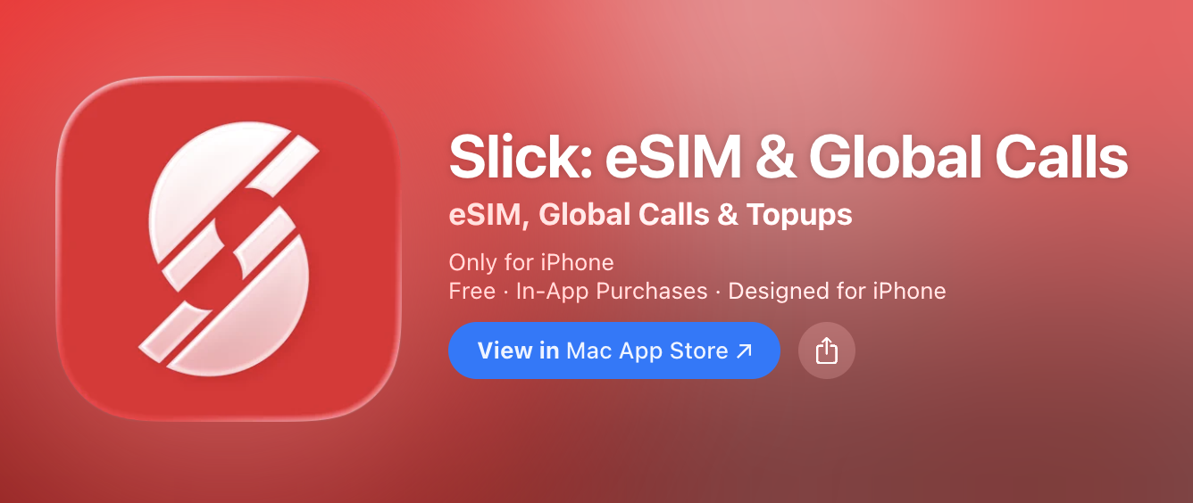 Slick 免费eSIM申请教学