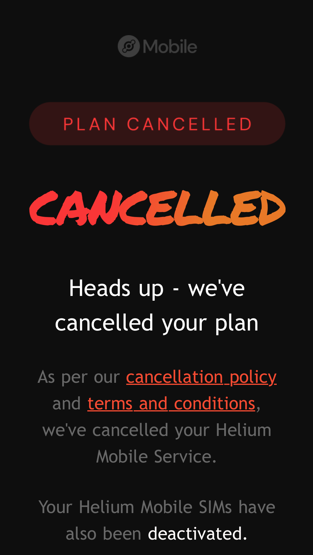 Helium大规模封禁用户